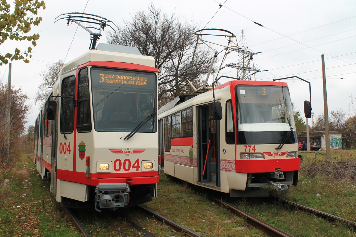 Запорожье, Tatra KT4DtM № 004