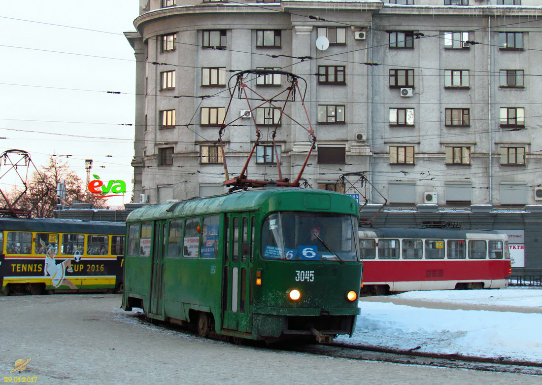 Харьков, Tatra T3SU № 3045