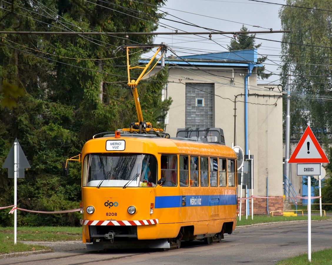 Ostrava, Tatra T3 Nr. 8208; Ostrava — Ostrava public transport workers' day 2018