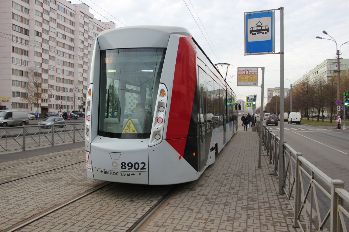 Санкт-Петербург, 71-801 (Alstom Citadis 301 CIS) № 8902