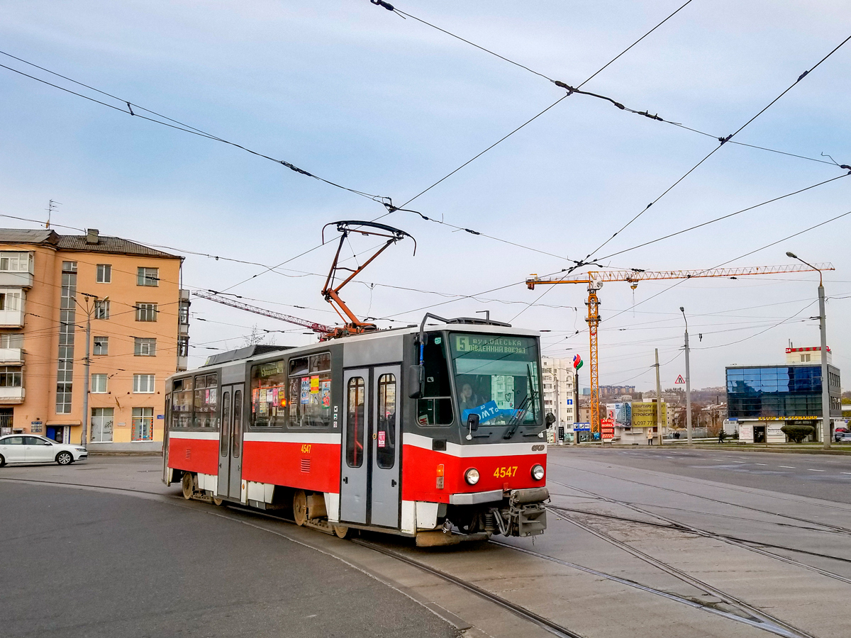 Харьков, Tatra T6A5 № 4547
