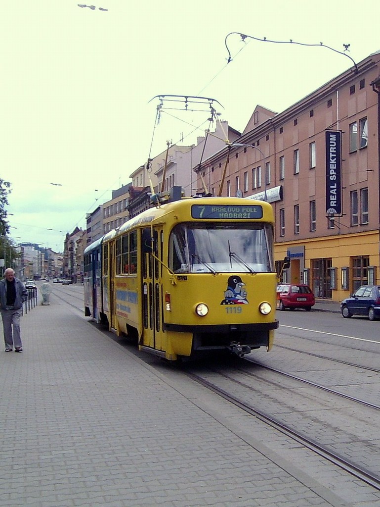 Brno, Tatra K2P № 1119 Brno, Tatra K2P № 1119