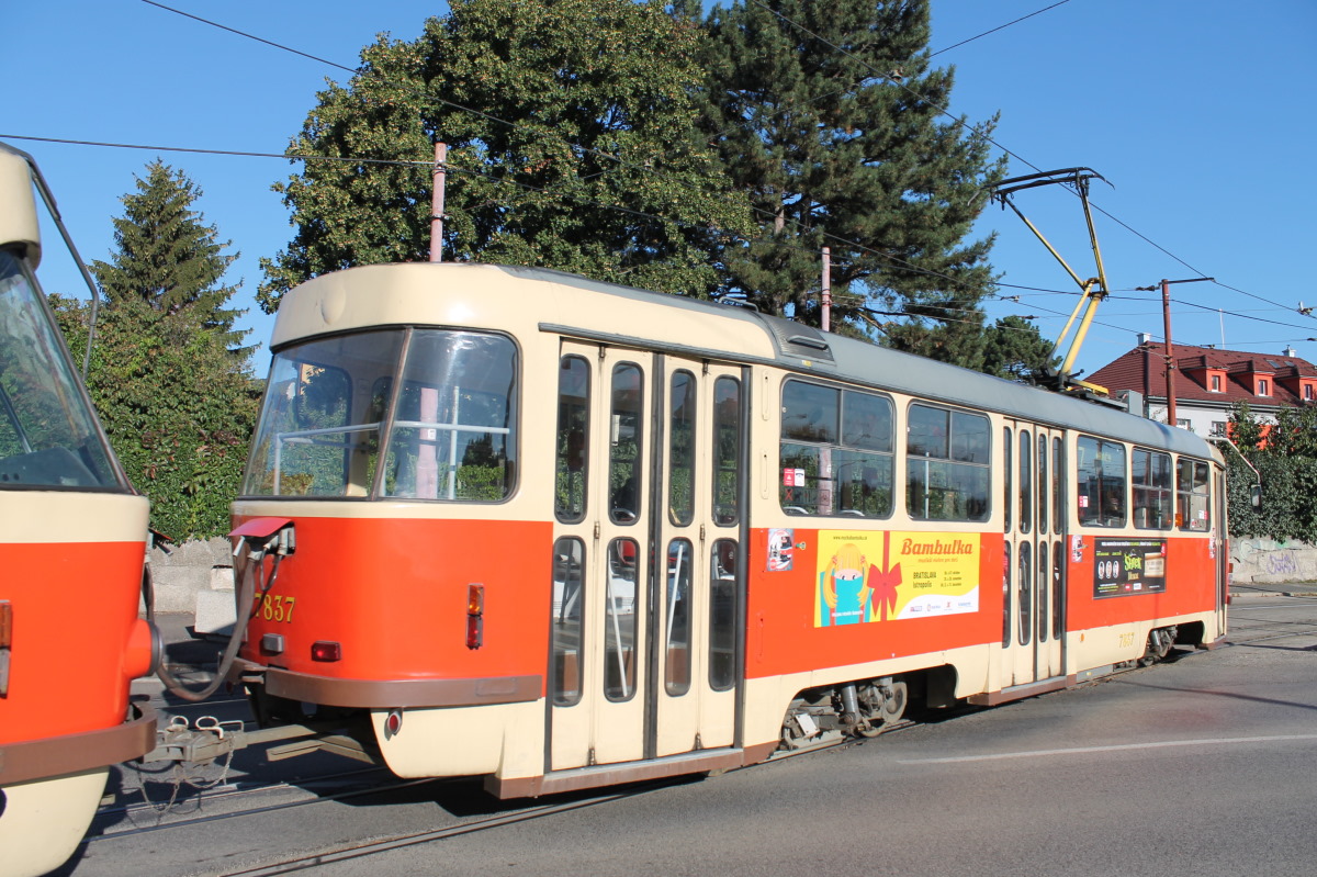 Pressburg, Tatra T3G Nr. 7837