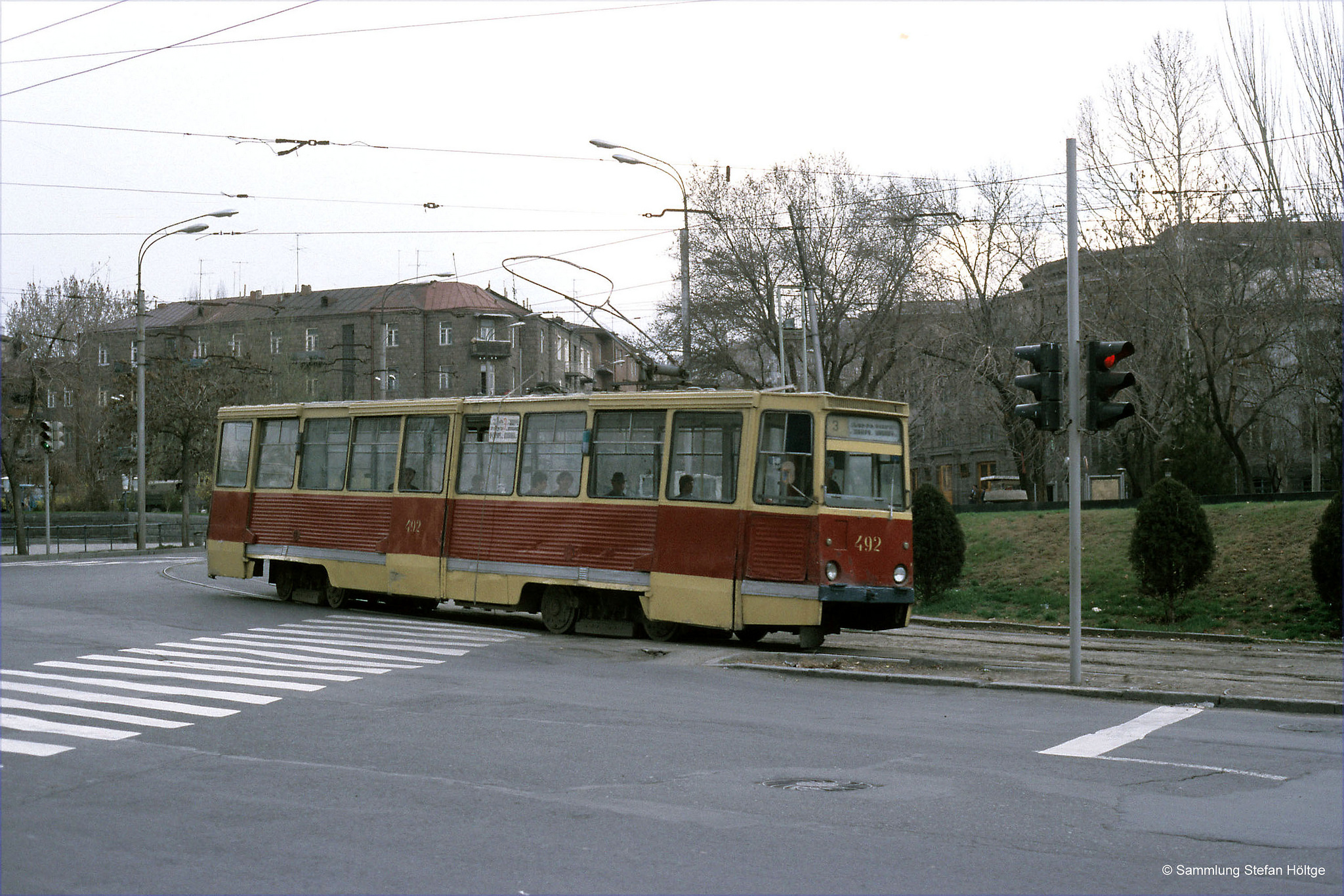 Ереван, 71-605 (КТМ-5М3) № 492; Ереван — Старые фотографии