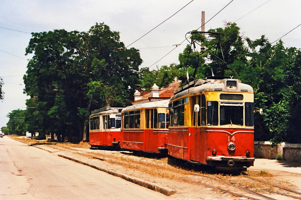 Евпатория, Gotha T57 № 9; Евпатория, Gotha B57 № 53; Евпатория, Gotha T57 № 14