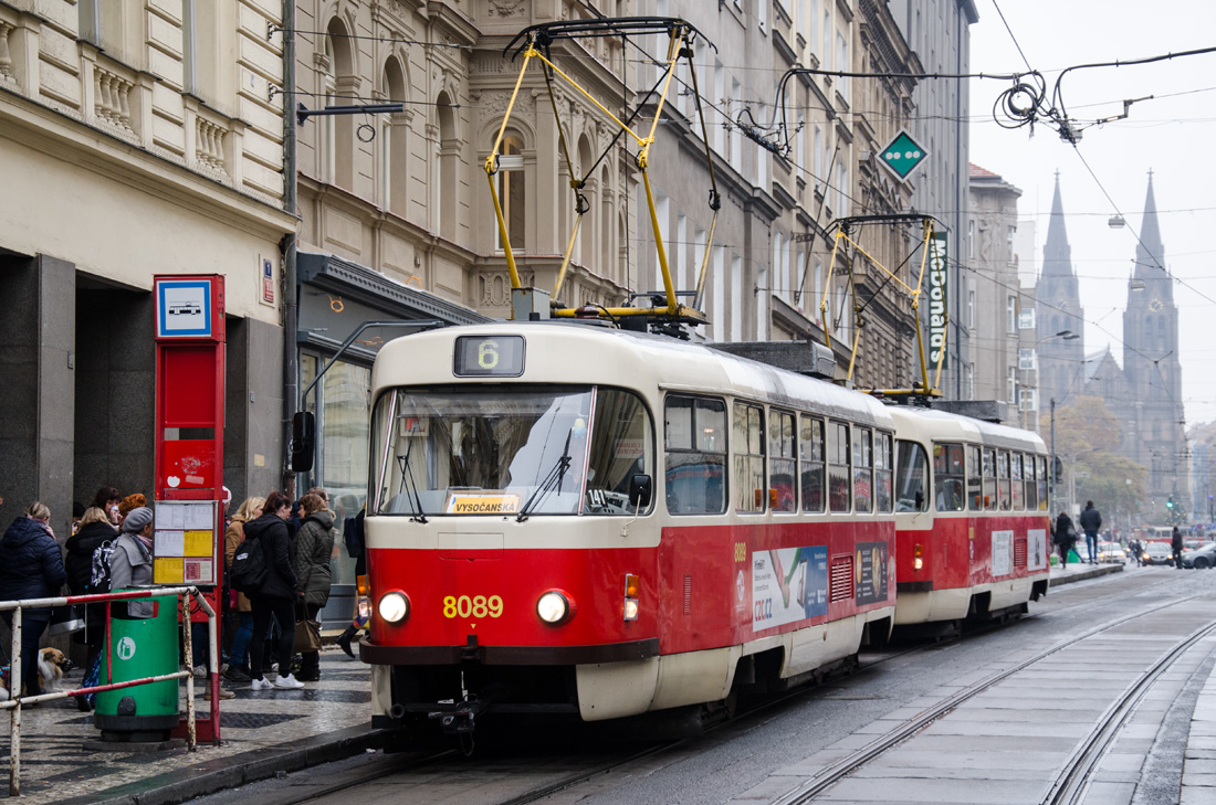 Прага, Tatra T3M2-DVC № 8089 Прага, Tatra T3M2-DVC № 8089