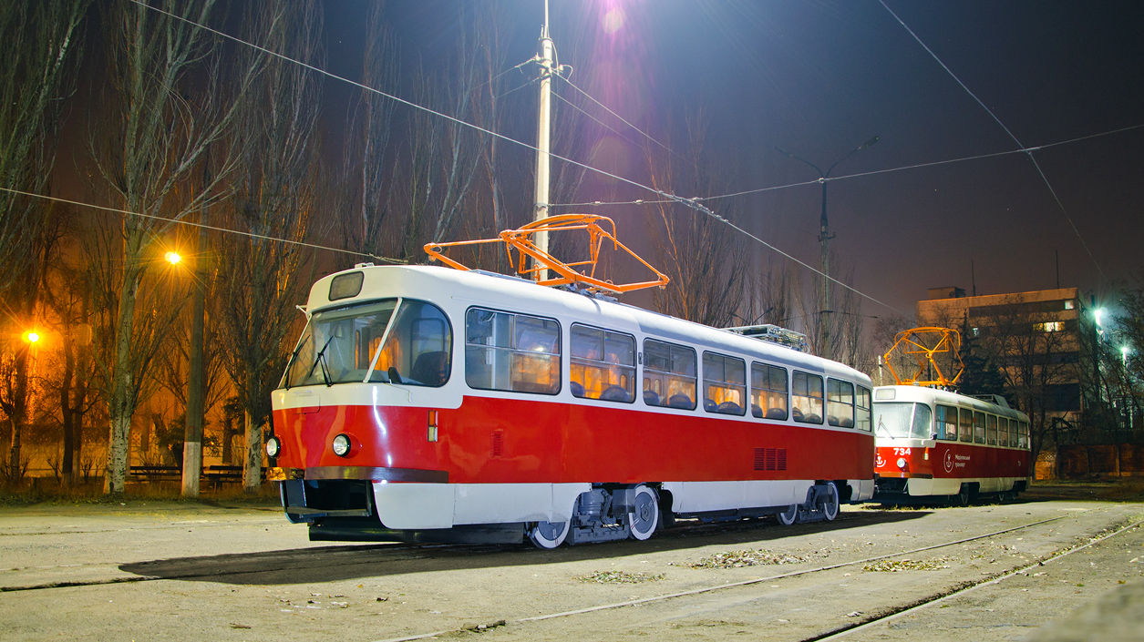Мариуполь, Tatra T3A № 736