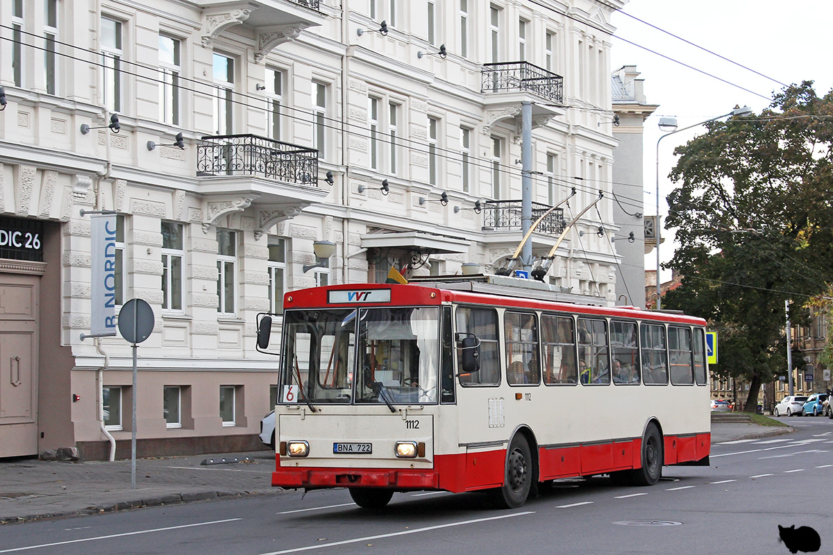 Вильнюс, Škoda 14Tr10/6 № 1112