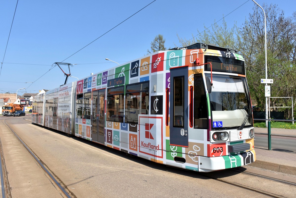 Галле, Duewag MGT6D № 603