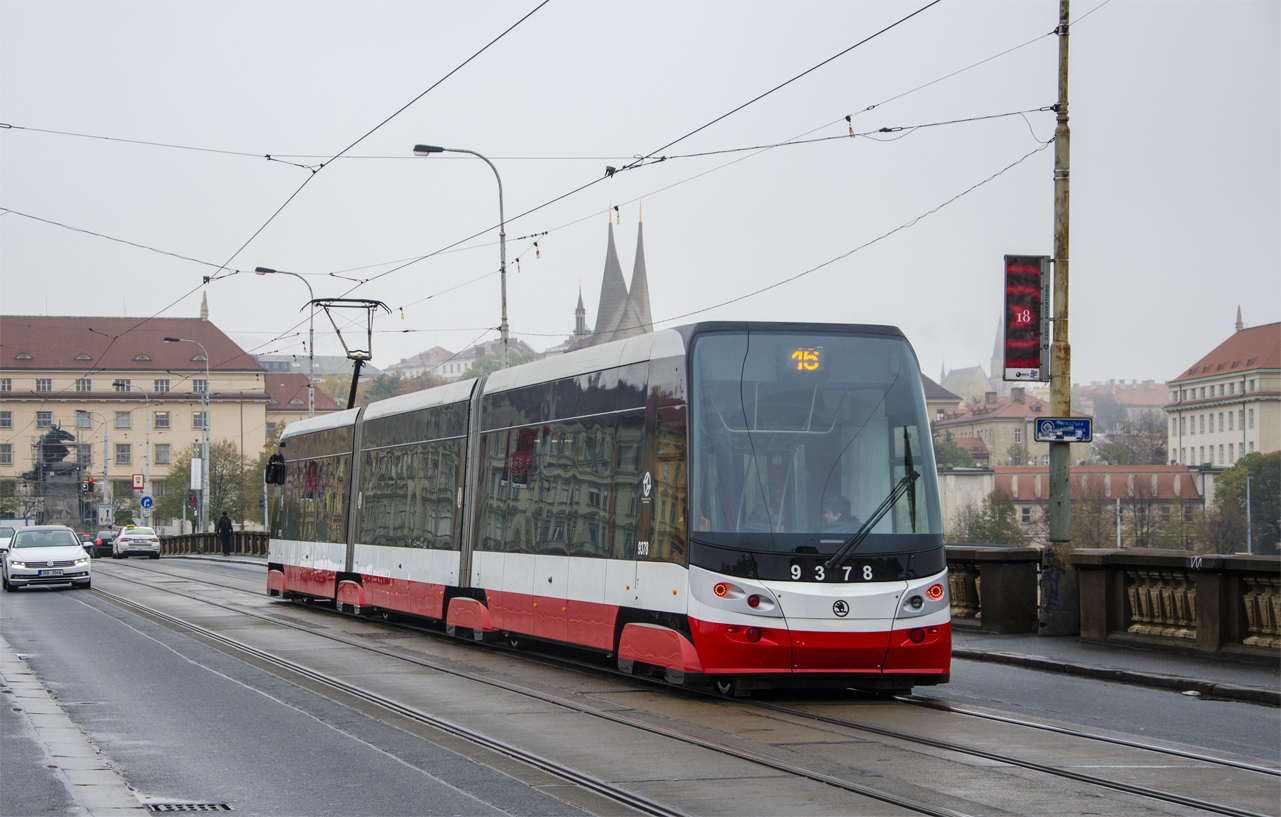 Прага, Škoda 15T5 ForCity Alfa Praha № 9378