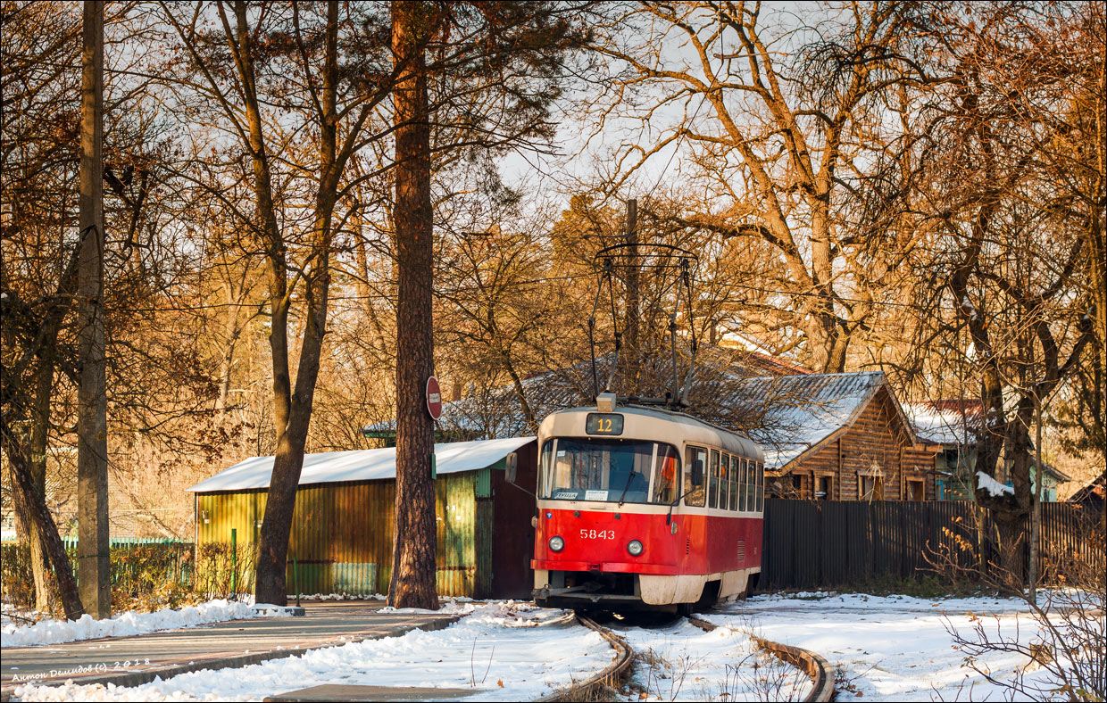 Киев, Tatra T3SU № 5843 Киев, Tatra T3SU № 5843