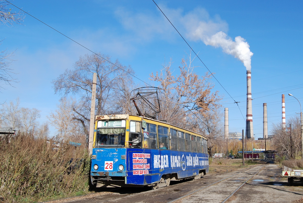 Усть-Каменогорск, 71-605 (КТМ-5М3) № 28