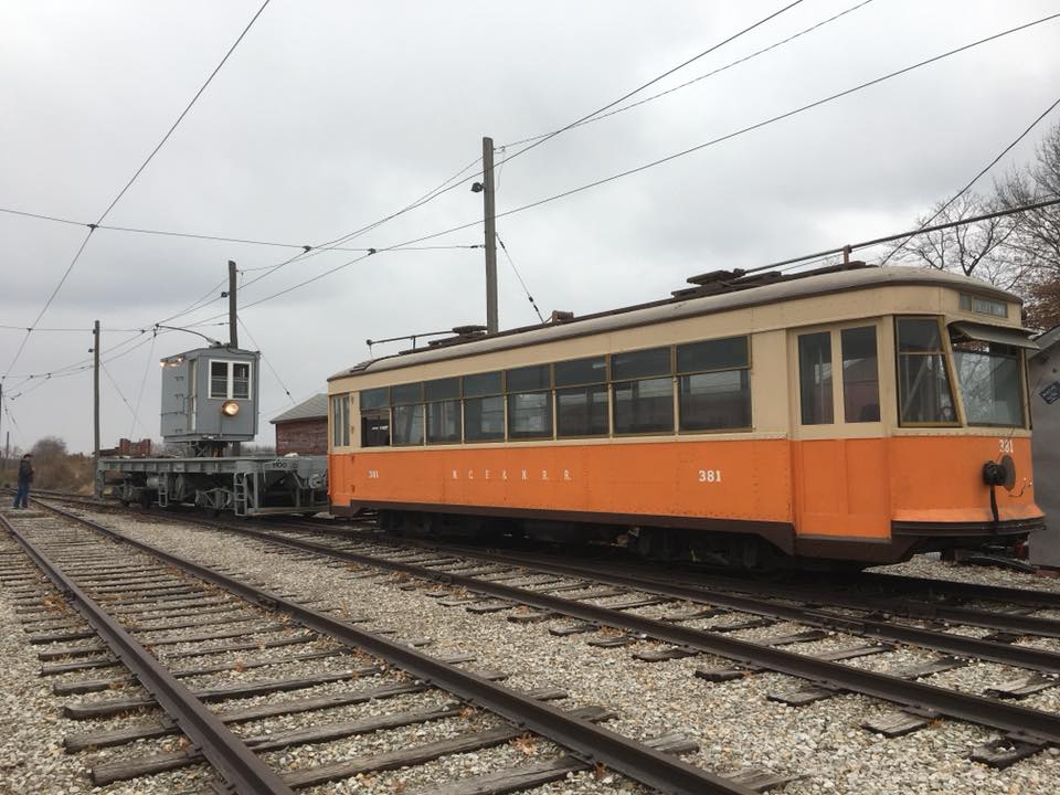 Mount Pleasant, 4-axle motor car — 1100; Mount Pleasant, Perley Thomas 4-axle motor car — 381 Mount Pleasant, 4-axle motor car — 1100; Mount Pleasant, Perley Thomas 4-axle motor car — 381