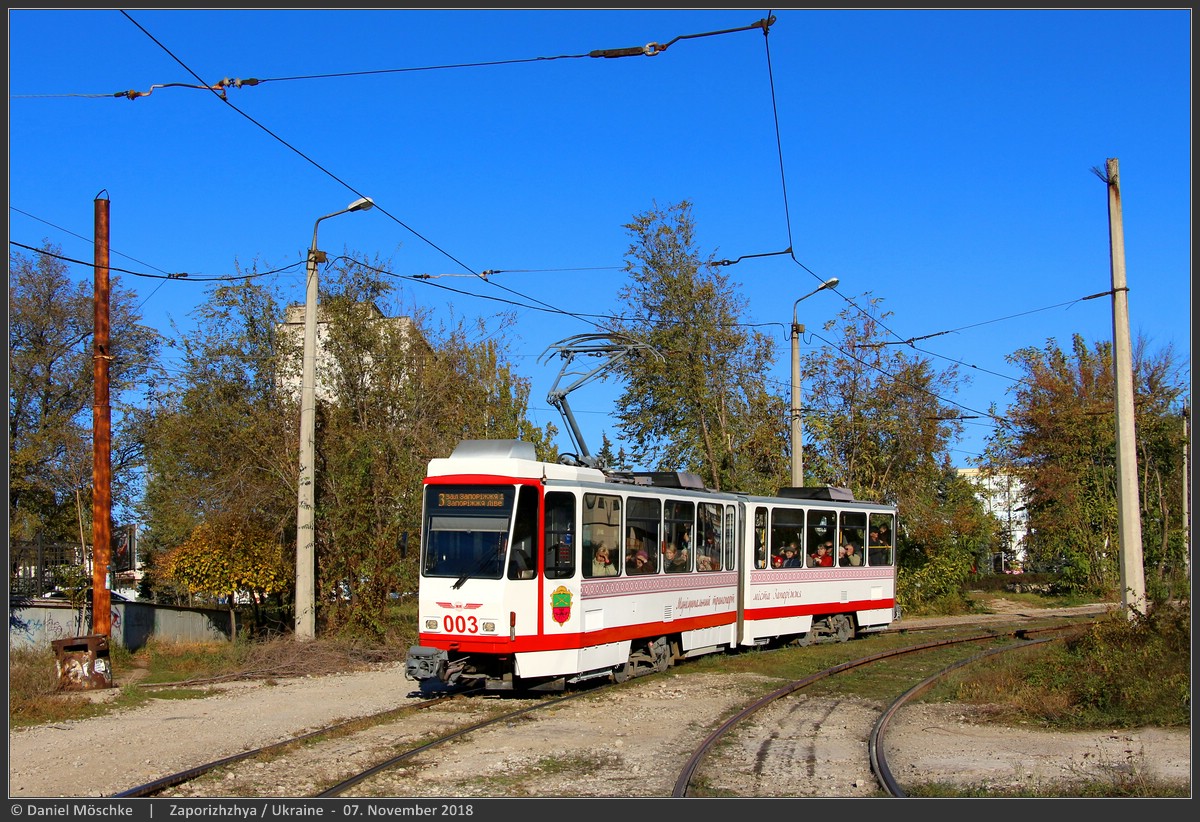Запорожье, Tatra KT4DtM № 003