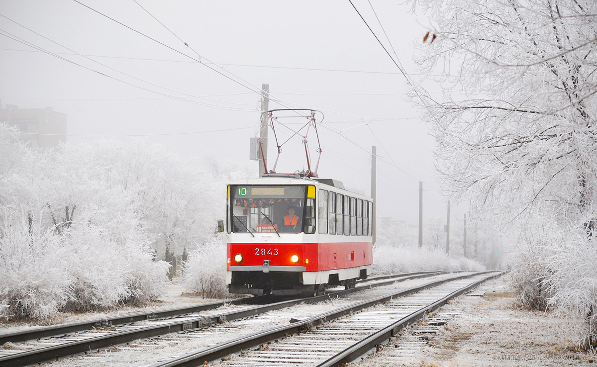 Волгоград, Tatra T6B5SU № 2843