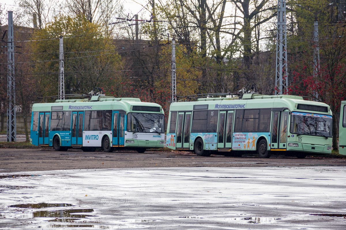 Могилёв, БКМ 32102 № 105; Могилёв, БКМ 32102 № 115