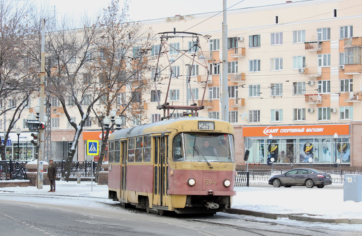 Екатеринбург, Tatra T3SU № 594