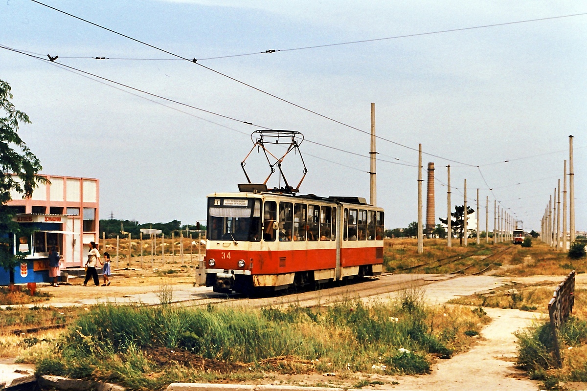 Евпатория, Tatra KT4SU № 34