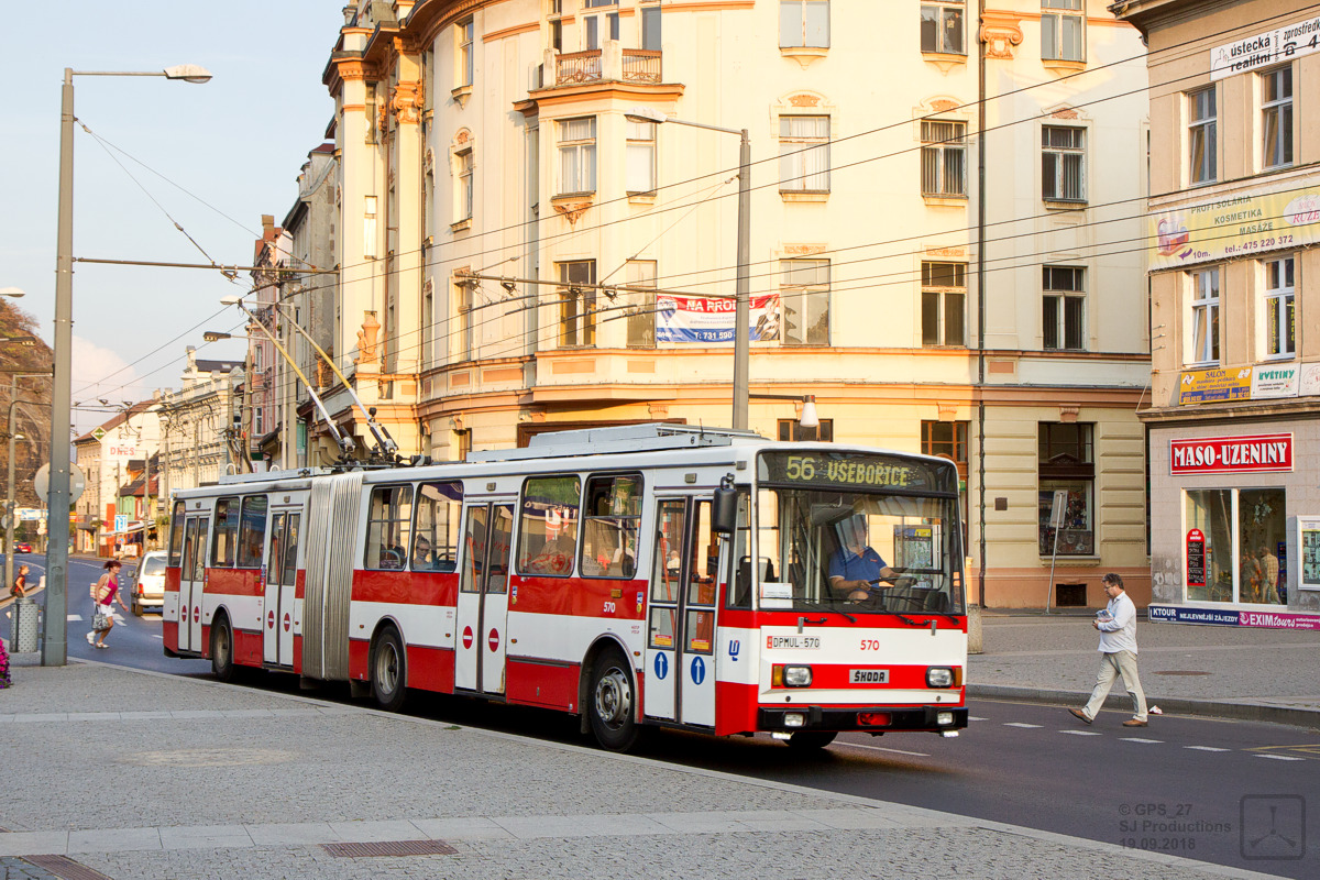 Усти-над-Лабем, Škoda 15Tr13/6M № 570