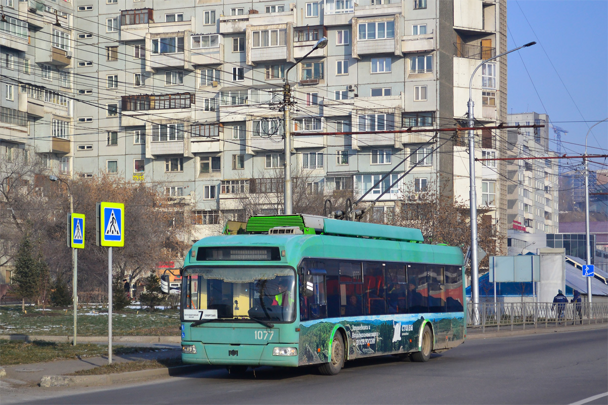 Красноярск, БКМ 321 № 1077