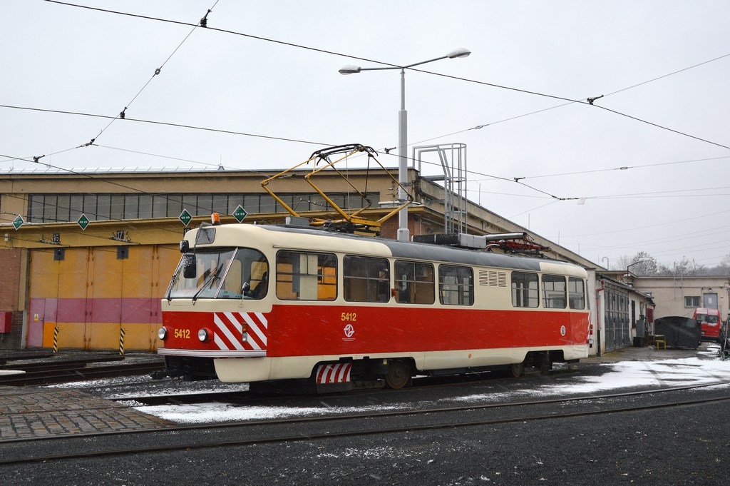 Прага, Tatra T3M № 5412 Прага, Tatra T3M № 5412