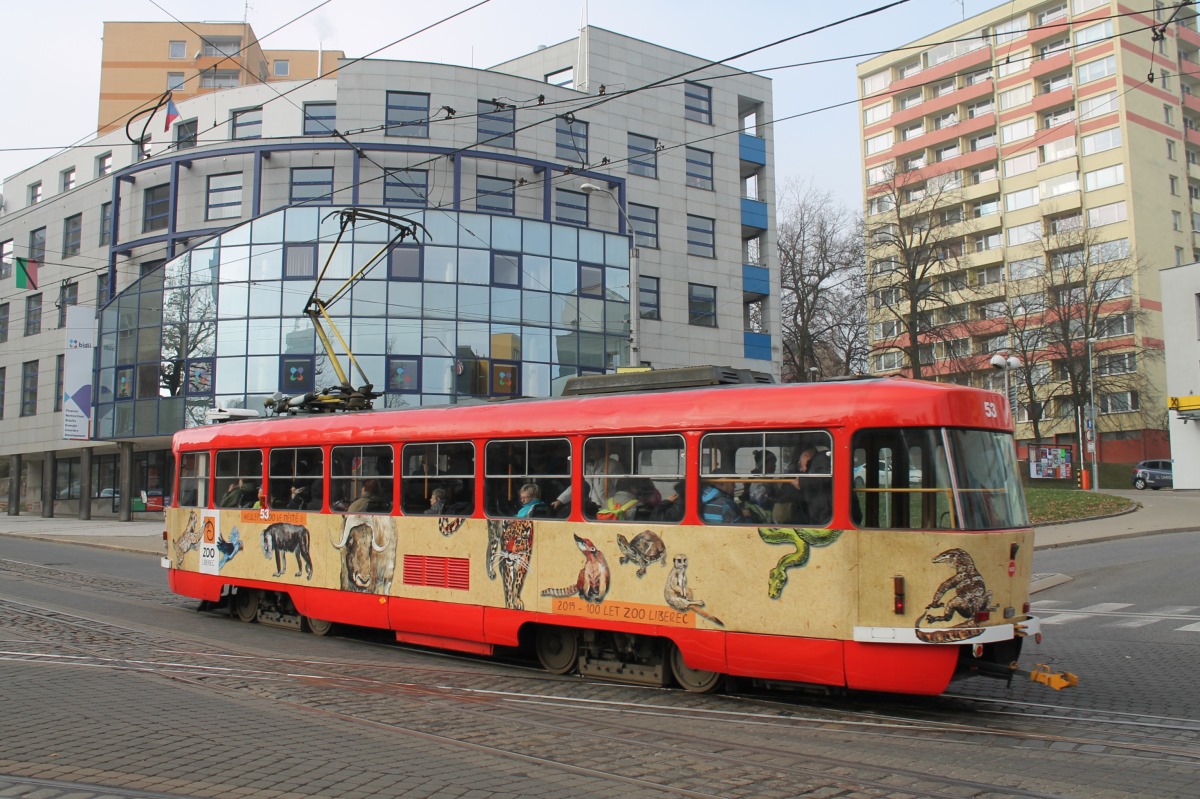 Liberec ― Jablonec nad Nisou, Tatra T3M.04 nr. 53