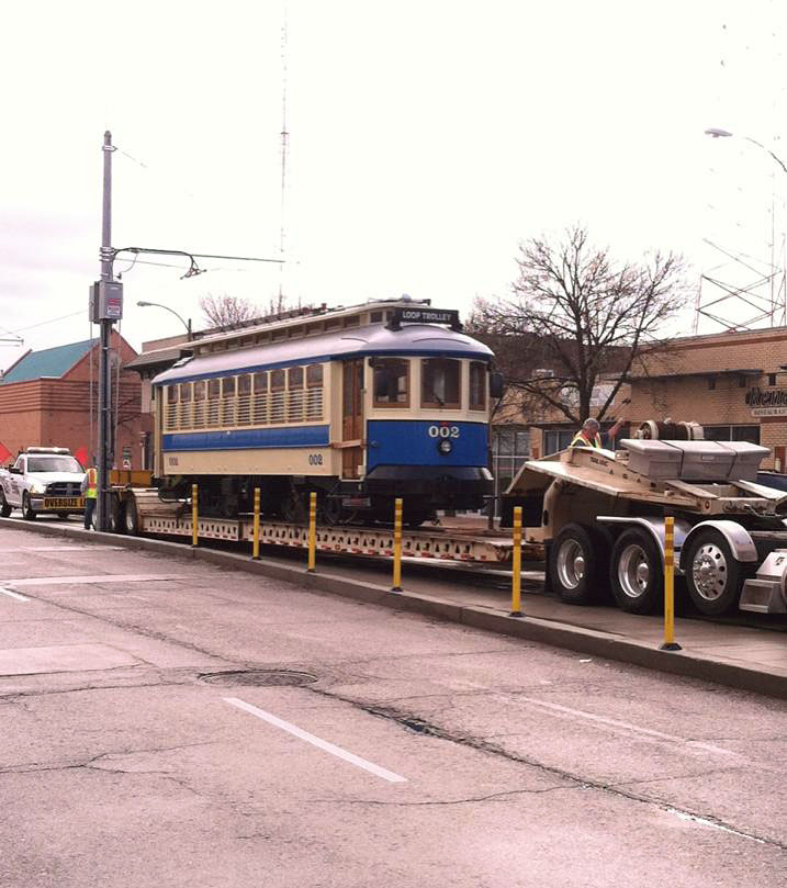 Сент-Луис, Gomaco Replica № 002; Сент-Луис — The Loop Trolley — поставка вагонов
