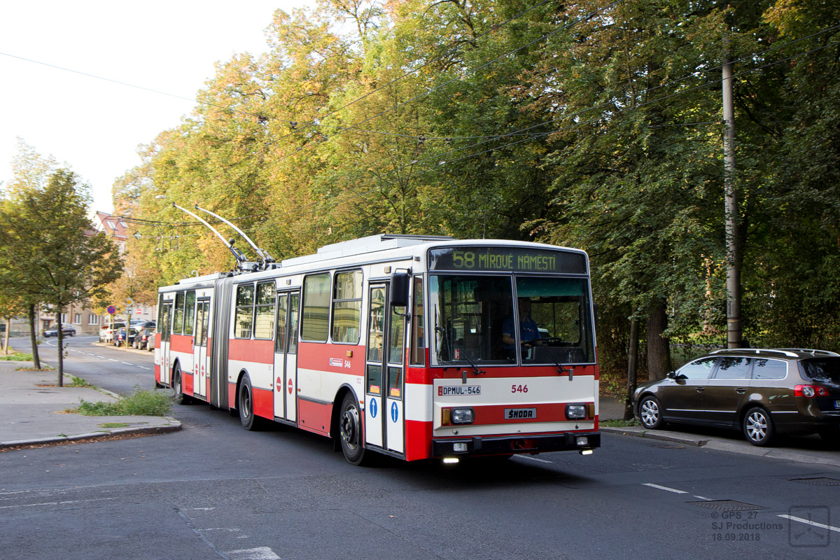 Усти-над-Лабем, Škoda 15Tr08/6 № 546