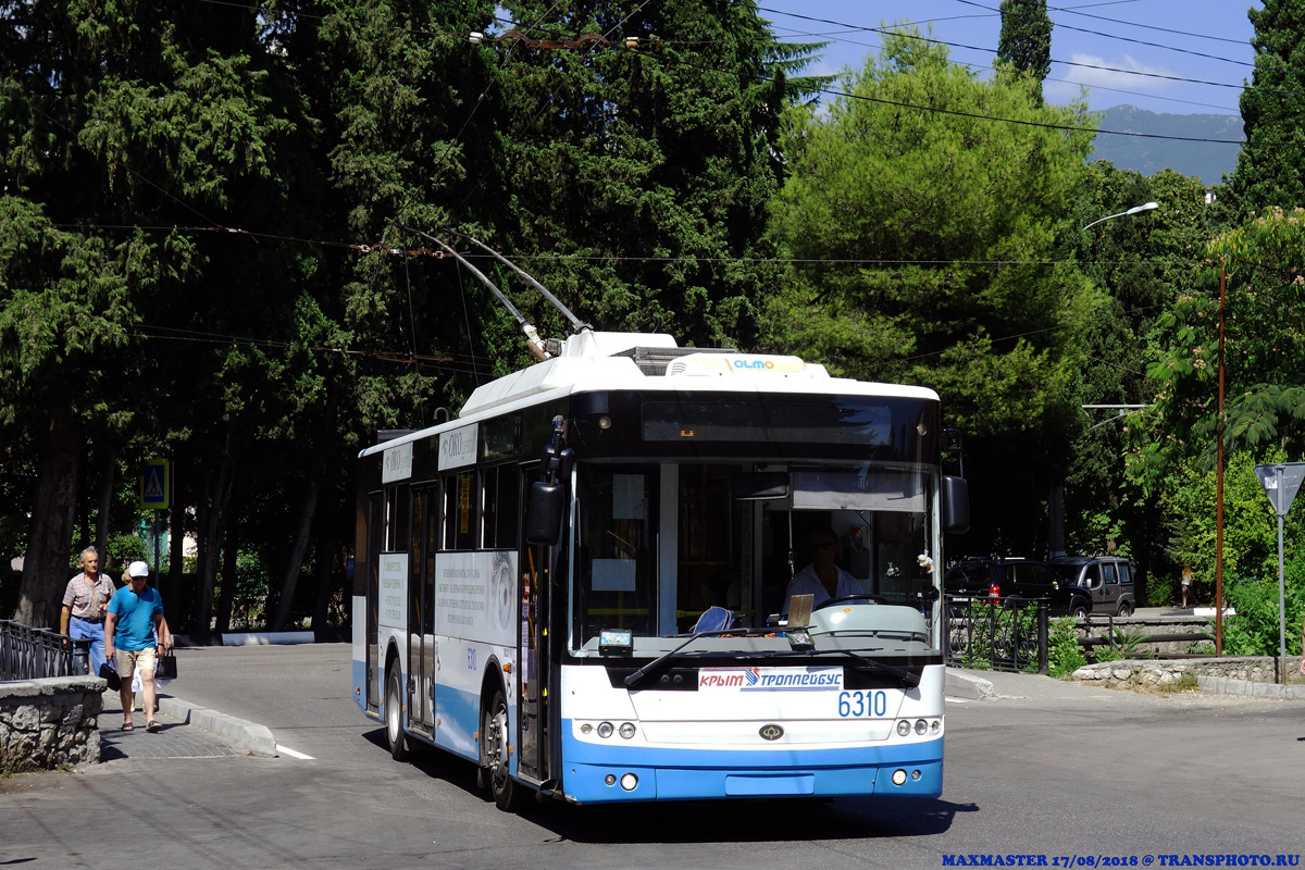Крымский троллейбус, Богдан Т60111 № 6310