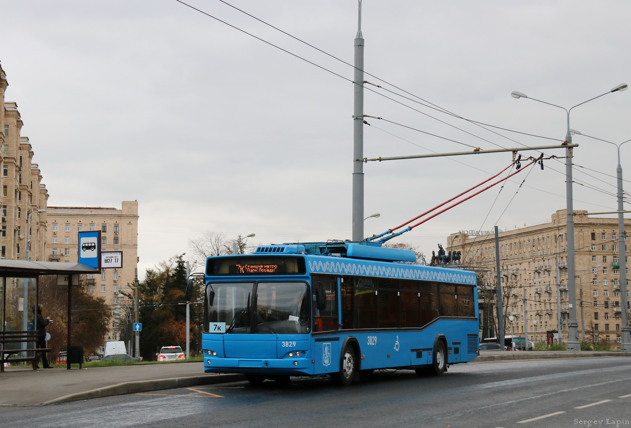 Москва, СВАРЗ-МАЗ-6235.00 № 3829 Москва, СВАРЗ-МАЗ-6235.00 № 3829