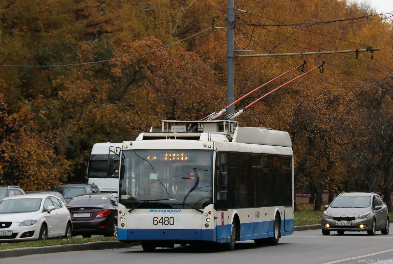 Москва, Тролза-5265.00 «Мегаполис» № 6480