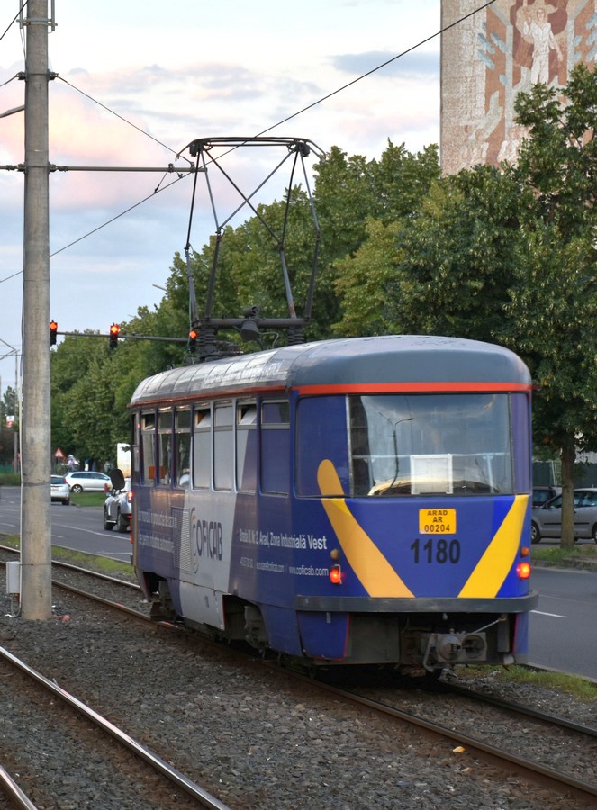 Арад, Tatra T4D № 1180