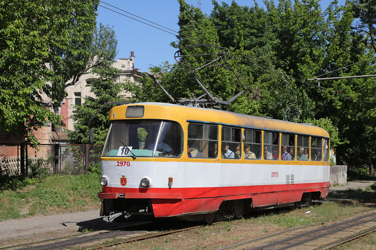 Одесса, Tatra T3R.P № 2970