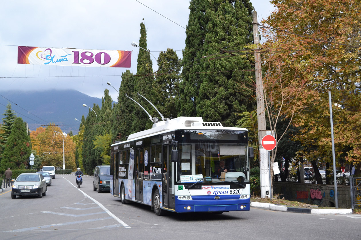 Krimas trolejbuss, Bogdan T70110 № 6320