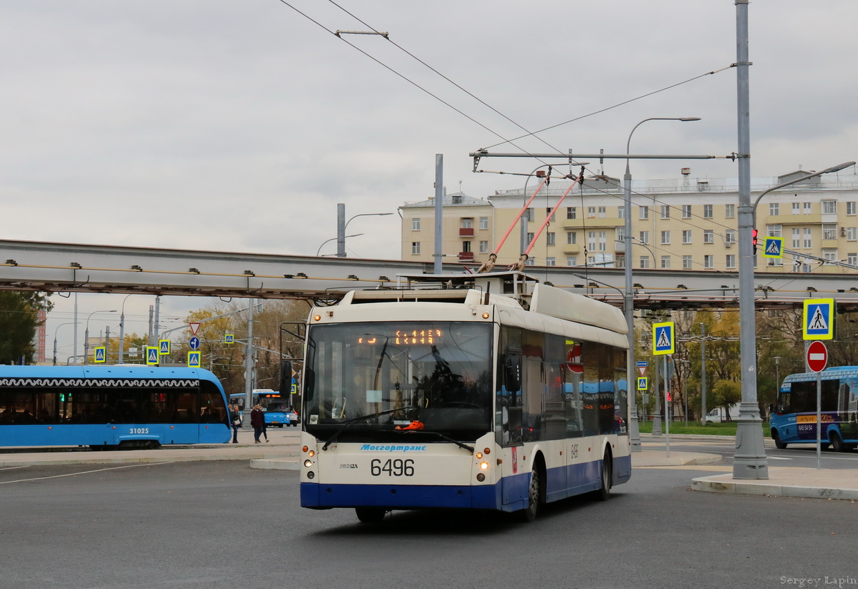 Москва, Тролза-5265.00 «Мегаполис» № 6496