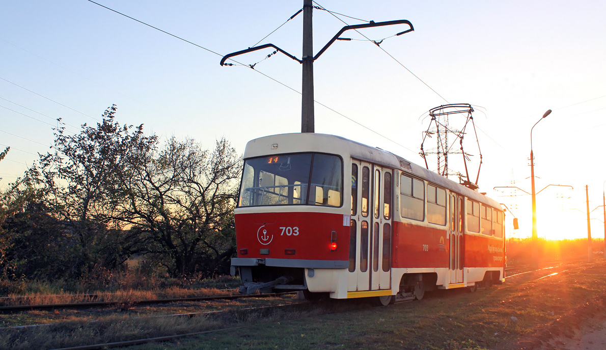 Мариуполь, Tatra T3SUCS № 703