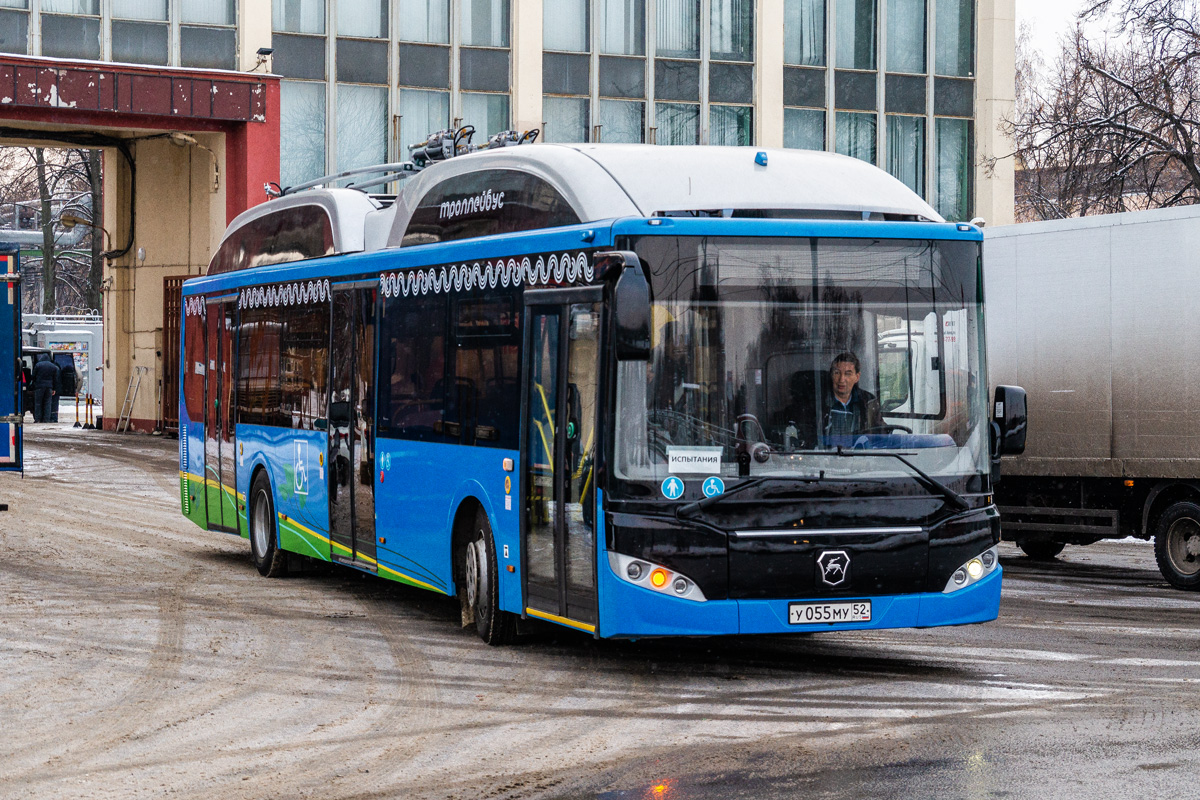 Ликино-Дулёво, ЛиАЗ - опытные модели № 6274-4; Нижний Новгород — Троллейбусы без номеров