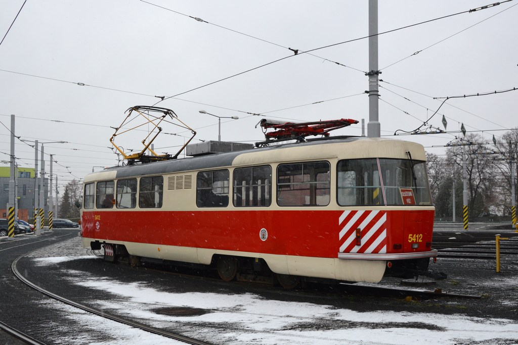 Прага, Tatra T3M № 5412 Прага, Tatra T3M № 5412