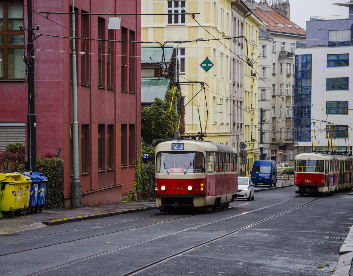 Прага, Tatra T3SUCS № 7142