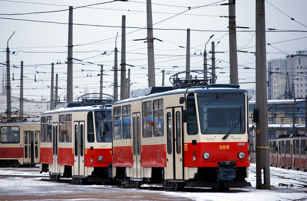 Киев, Tatra T6A5 № 309