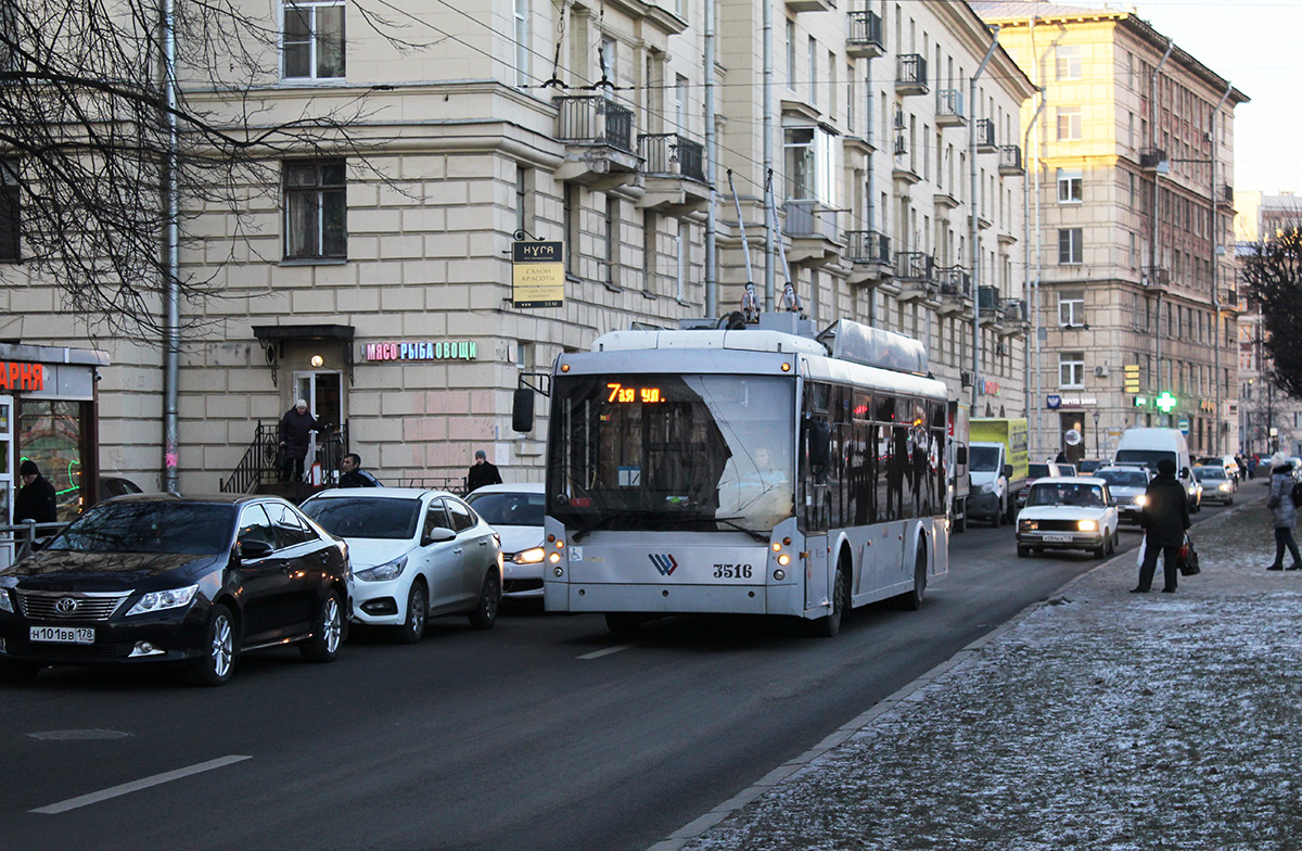 Санкт-Петербург, Тролза-5265.00 «Мегаполис» № 3516