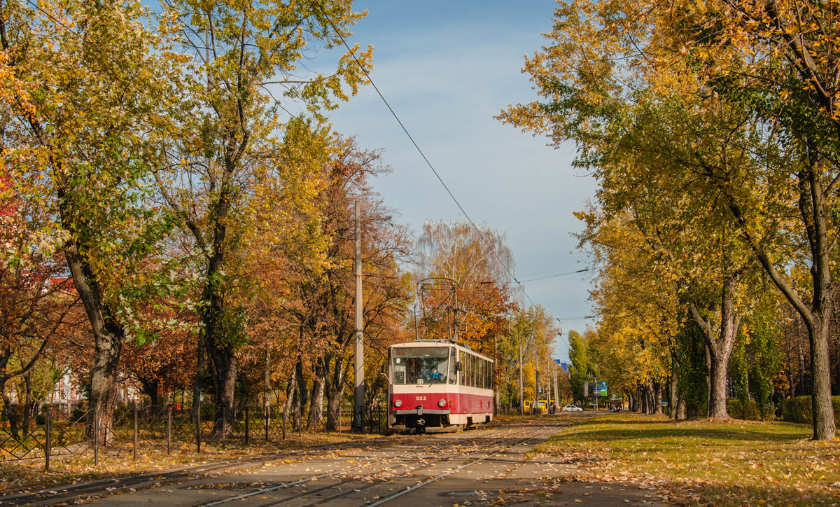 Киев, Tatra T6B5SU № 053