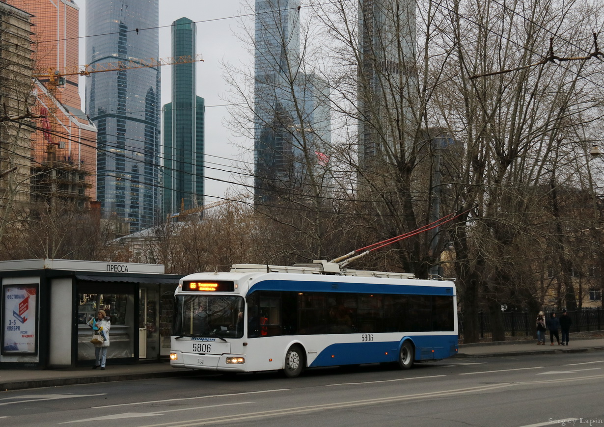 Москва, СВАРЗ-6235.01 (БКМ 32100М) № 5806