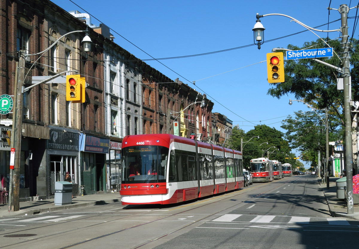 Торонто, Bombardier Flexity Toronto № 4466