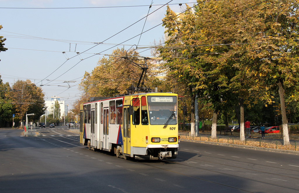 Плоешти, Tatra KT4DM № 101
