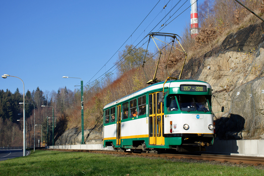 Liberec ― Jablonec nad Nisou, Tatra T2R — 19; Liberec ― Jablonec nad Nisou — A T2R-ek búcsúmenete