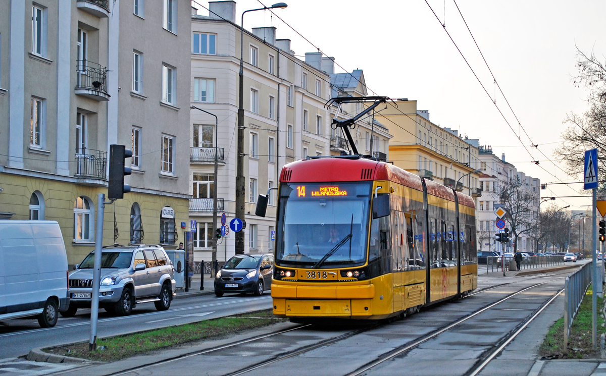 Варшава, PESA Jazz 134N № 3818