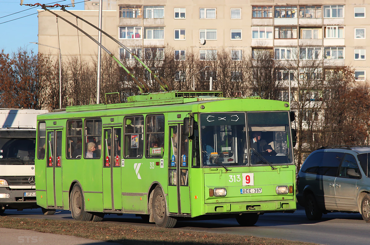 Каунас, Škoda 14Tr89/6 № 313