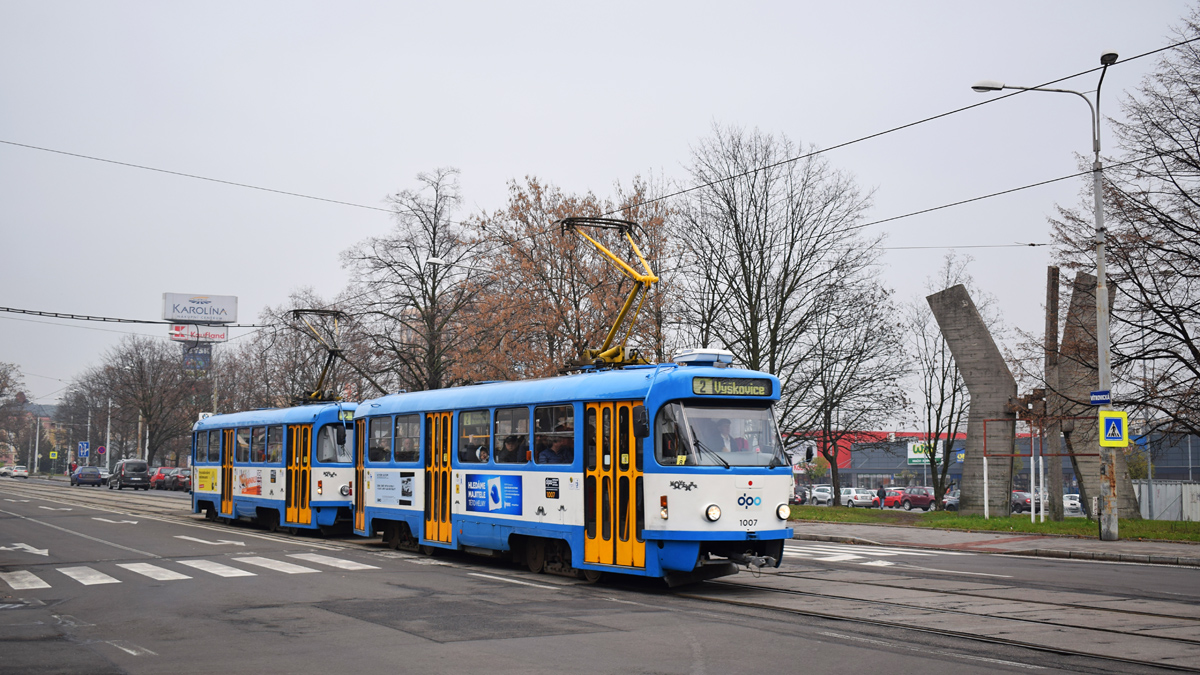 Острава, Tatra T3R.P № 1007; Острава, Tatra T3R.P № 1003