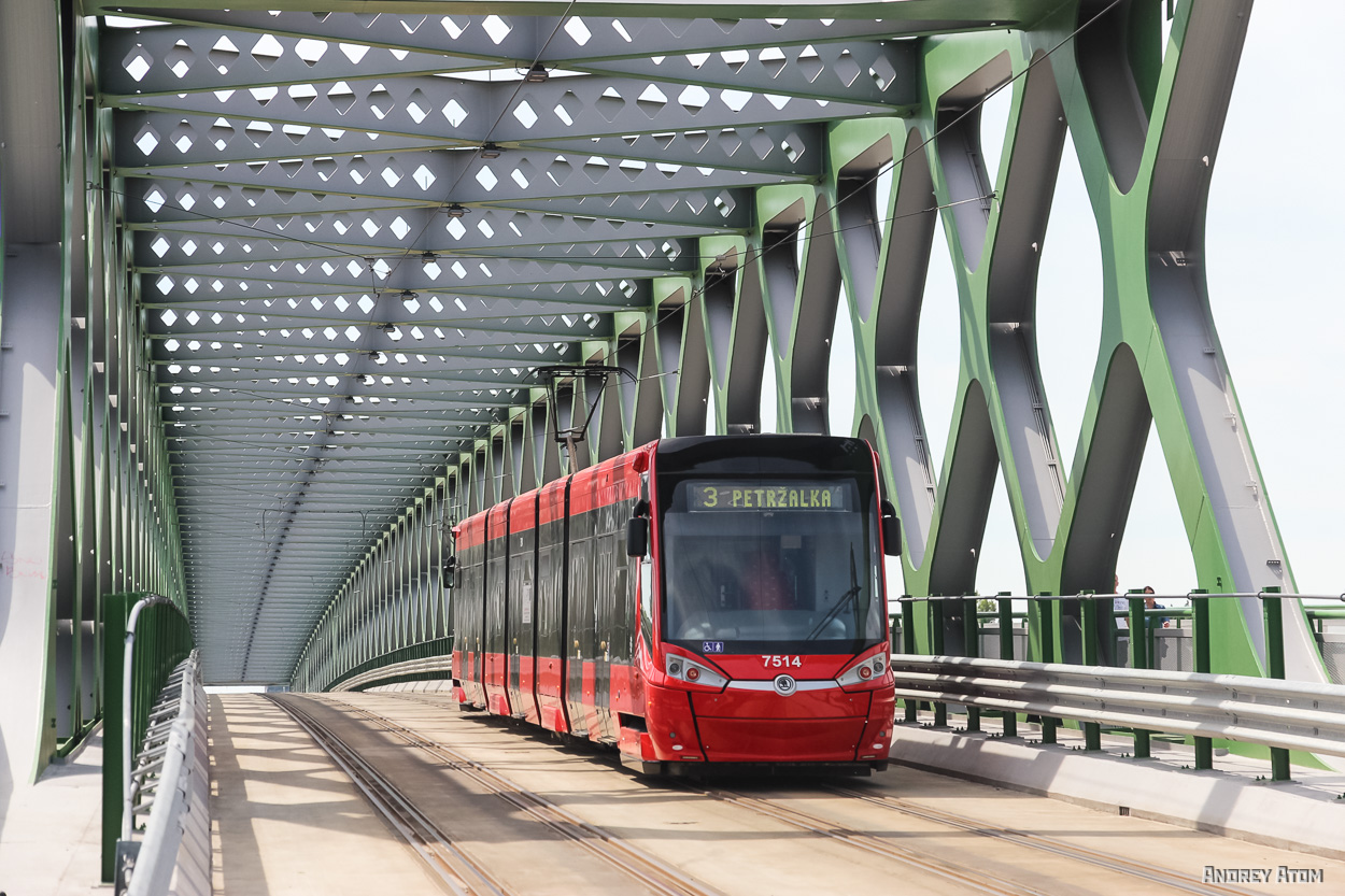 Братислава, Škoda 30T ForCity Plus № 7514